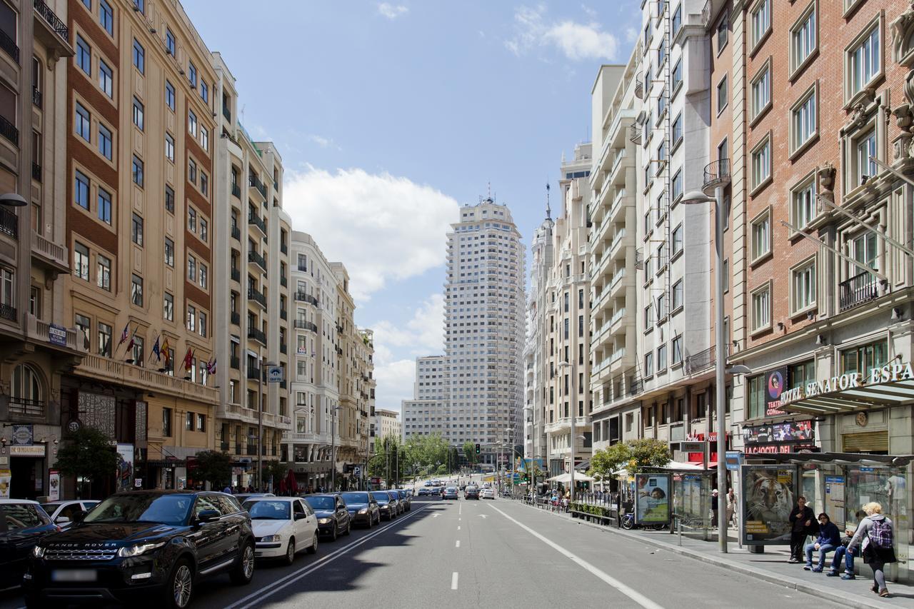 Gran Via Apartment By Flatsweethome Madrid Kültér fotó